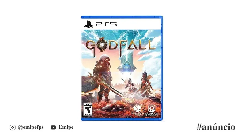 Godfall PS5 Mídia Física em promoção na Shopee